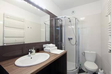 Фото номера Апартаменты-студио с балконом Апартаменты apartamenty-wroc Kurkowa 14 г. Вроцлав 8