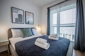 Фото номера Апартаменты с 1 спальней Апартаменты Momo Apartamenty г. Вроцлав 9