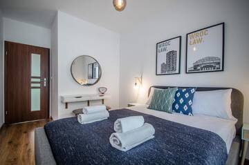 Фото номера Апартаменты с 1 спальней Апартаменты Momo Apartamenty г. Вроцлав 3