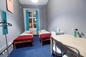 Фото номера Двухместный номер с 1 кроватью и общей ванной комнатой Хостелы ONE LUCKY HOSTEL - Rynek - Pokoje prywatne г. Вроцлав 3
