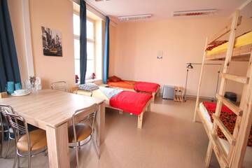 Фото номера Семейный номер с общей ванной комнатой Хостелы ONE LUCKY HOSTEL - Rynek - Pokoje prywatne г. Вроцлав 2