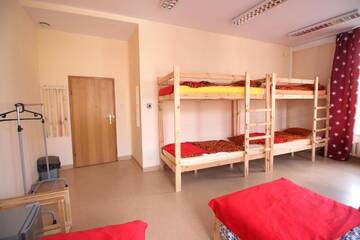 Фото номера Семейный номер с общей ванной комнатой Хостелы ONE LUCKY HOSTEL - Rynek - Pokoje prywatne г. Вроцлав 4