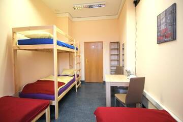 Фото номера Бюджетный двухместный номер с 1 кроватью Хостелы ONE LUCKY HOSTEL - Rynek - Pokoje prywatne г. Вроцлав 2