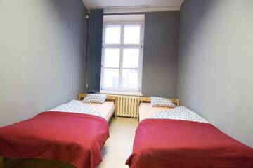 Фото номера Двухместный номер с 1 кроватью и общим туалетом Хостелы ONE LUCKY HOSTEL - Rynek - Pokoje prywatne г. Вроцлав 4