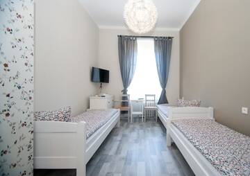 Фото номера Трехместный номер с собственной ванной комнатой Хостелы Swiebodzki Hostel г. Вроцлав 6