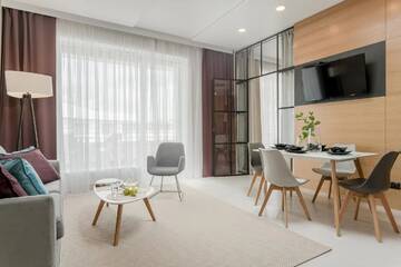 Фото номера Апартаменты с 2 спальнями Апартаменты Apartament 24 - OVO г. Вроцлав 5