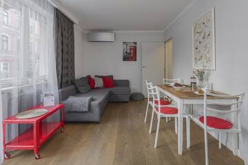 Фото номера Апартаменты с 2 спальнями Апартаменты oompH Wroclaw Old Town Apartment г. Вроцлав 11
