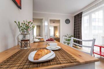 Фото номера Апартаменты с 2 спальнями Апартаменты oompH Wroclaw Old Town Apartment г. Вроцлав 20