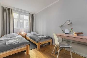 Фото номера Апартаменты с 2 спальнями Апартаменты oompH Wroclaw Old Town Apartment г. Вроцлав 23