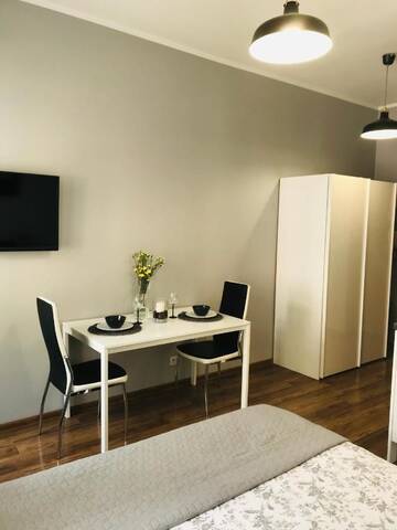 Фото номера Улучшенные апартаменты Апартаменты Property Apart - Ruska Centrum г. Вроцлав 6
