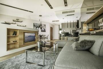 Фото номера Апартаменты в пентхаусе Апартаменты 30th+ Floor Apartments in Sky Tower г. Вроцлав 3