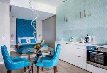 Фото номера Люкс с видом на город Апартаменты 30th+ Floor Apartments in Sky Tower г. Вроцлав 2