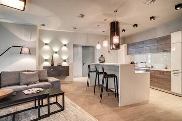 Фото номера Апартаменты Делюкс Апартаменты 30th+ Floor Apartments in Sky Tower г. Вроцлав 9