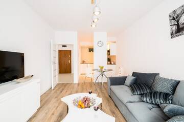 Фото номера Апартаменты с балконом Апарт-отели Modern City Apartments г. Вроцлав 28