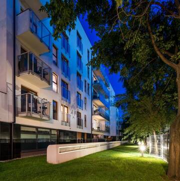 Фото номера Апартаменты с балконом Апарт-отели Modern City Apartments г. Вроцлав 7