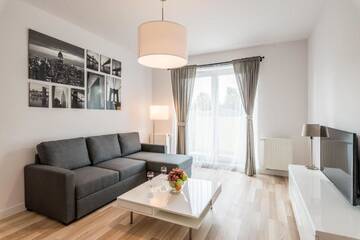 Фото номера Апартаменты с балконом Апарт-отели Modern City Apartments г. Вроцлав 63