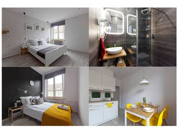 Фото номера Апартаменты с 2 спальнями Апартаменты Świdnicka Apartment-City Centre г. Вроцлав 16