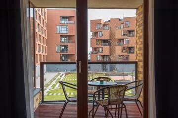 Фото номера Апартаменты с 1 спальней Апартаменты Apart. Grabiszyńska - parking included г. Вроцлав 27
