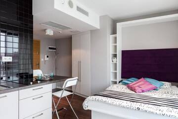 Фото номера Стандартный номер-студио Апартаменты Apartament24Premium г. Вроцлав 6