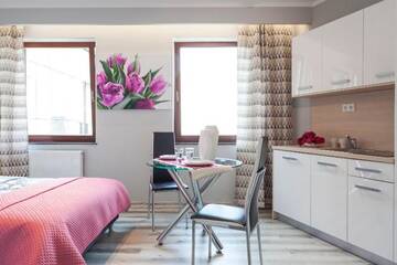 Фото номера Стандартный номер-студио Апартаменты Apartament24Premium г. Вроцлав 10