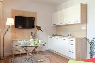 Фото номера Стандартный номер-студио Апартаменты Apartament24Premium г. Вроцлав 15