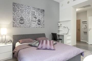 Фото номера Улучшенный номер-студио Апартаменты Apartament24Premium г. Вроцлав 5