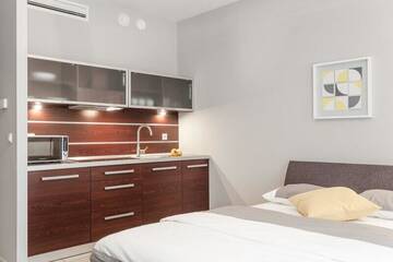 Фото номера Номер-студио эконом-класса Апартаменты Apartament24Premium г. Вроцлав 2