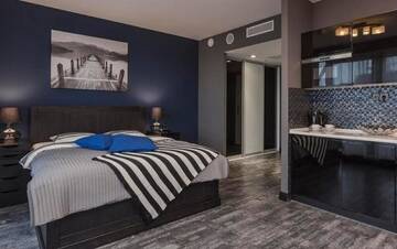 Фото номера Стандартный номер-студио Апартаменты Apartament24Premium г. Вроцлав 41