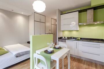 Фото номера Номер-студио эконом-класса Апартаменты Apartament24Premium г. Вроцлав 11