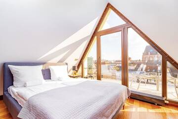 Фото номера Апартаменты в пентхаусе - ul. Garbary, 2 Апартаменты Boogie Apartments г. Вроцлав 11