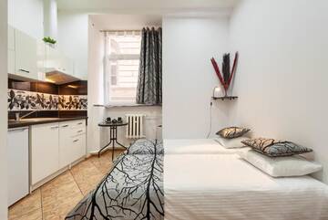Фото номера Апартаменты-студио 3 Хостелы hostelswidnicka24 г. Вроцлав 3