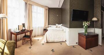 Фото номера Одноместный номер Делюкс Отель Grape Hotel г. Вроцлав 2