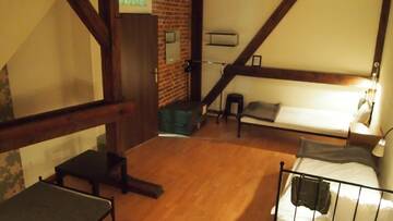 Фото номера Четырехместный номер с общей ванной комнатой Хостелы Hostel Baza 15 г. Вроцлав 5