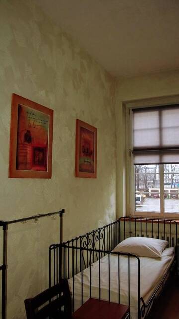 Фото номера Четырехместный номер с общей ванной комнатой Хостелы Hostel Baza 15 г. Вроцлав 3