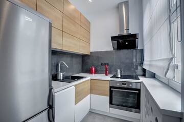 Фото номера Улучшенные апартаменты Апартаменты Apartamenty Ołtaszyńska г. Вроцлав 6