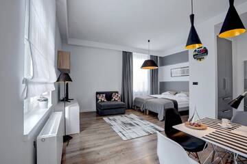 Фото номера Улучшенные апартаменты Апартаменты Apartamenty Ołtaszyńska г. Вроцлав 7
