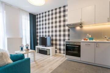 Фото номера Двухуровневые апартаменты Апарт-отели Deluxe Apartments by The Railway Station г. Вроцлав 32
