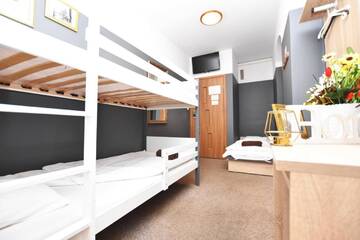 Фото номера Семейный номер с общей ванной комнатой Хостелы DUKES Hostel - Pokoje prywatne г. Вроцлав 7