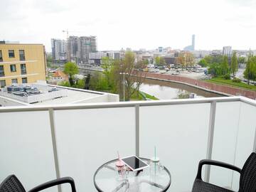Фото номера Апартаменты с 1 спальней Апартаменты Amsterdam nad Odra by the River TectumApartments г. Вроцлав 42