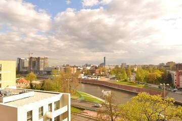 Фото номера Апартаменты с 1 спальней Апартаменты Amsterdam nad Odra by the River TectumApartments г. Вроцлав 49