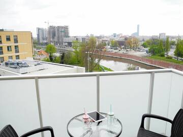 Фото номера Апартаменты с 1 спальней Апартаменты Amsterdam nad Odra by the River TectumApartments г. Вроцлав 54