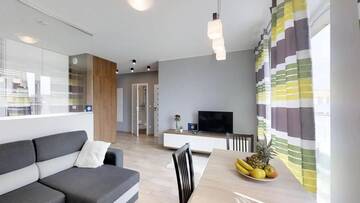 Фото номера Апартаменты с 1 спальней Апартаменты Amsterdam nad Odra by the River TectumApartments г. Вроцлав 85