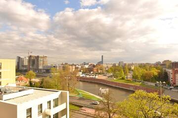 Фото номера Апартаменты с 1 спальней Апартаменты Amsterdam nad Odra by the River TectumApartments г. Вроцлав 38