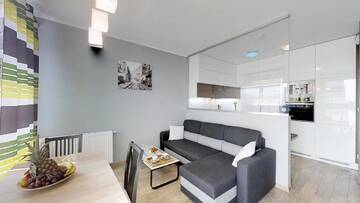 Фото номера Апартаменты с 1 спальней Апартаменты Amsterdam nad Odra by the River TectumApartments г. Вроцлав 10