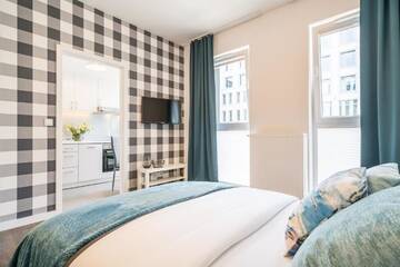 Фото номера Улучшенные апартаменты Апартаменты Apartament24 Dąbrowskiego г. Вроцлав 7