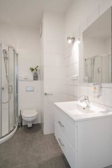 Фото номера Улучшенные апартаменты Апартаменты Apartament24 Dąbrowskiego г. Вроцлав 14