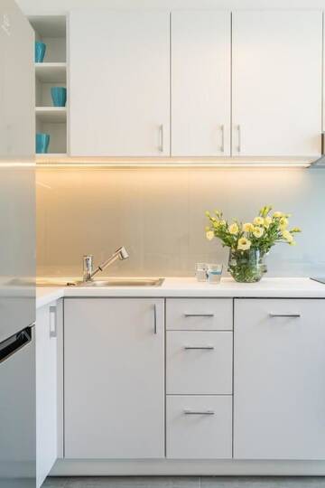 Фото номера Улучшенные апартаменты Апартаменты Apartament24 Dąbrowskiego г. Вроцлав 13