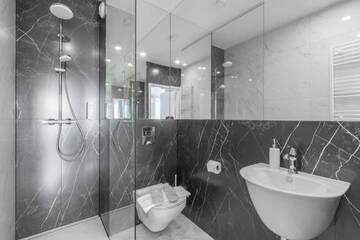 Фото номера Апартаменты Делюкс с видом на город Апартаменты Odra View Apartments II г. Вроцлав 13