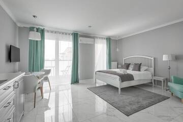 Фото номера Апартаменты Делюкс с видом на город Апартаменты Odra View Apartments II г. Вроцлав 17