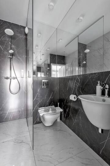 Фото номера Апартаменты Делюкс с видом на город Апартаменты Odra View Apartments II г. Вроцлав 14